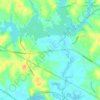 Mappa topografica Lanexa, altitudine, rilievo