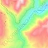 Mappa topografica Soldados, altitudine, rilievo
