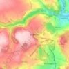 Mappa topografica Middleton, altitudine, rilievo