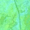 Mappa topografica Effen, altitudine, rilievo
