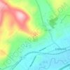 Mappa topografica Mount Shank, altitudine, rilievo
