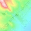 Mappa topografica Barla, altitudine, rilievo