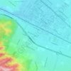 Mappa topografica Hillgrove, altitudine, rilievo