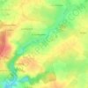 Mappa topografica Vux, altitudine, rilievo