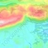Mappa topografica Ano Korakiana, altitudine, rilievo
