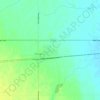 Mappa topografica Rathwell, altitudine, rilievo