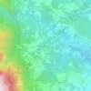 Mappa topografica Tornelli, altitudine, rilievo