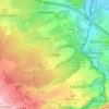Mappa topografica Sürßen, altitudine, rilievo