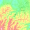 Mappa topografica Lower Kiam-is, altitudine, rilievo
