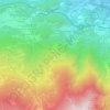 Mappa topografica Losa, altitudine, rilievo