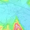 Mappa topografica Monticchio, altitudine, rilievo