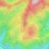 Mappa topografica 蓮花山尾, altitudine, rilievo
