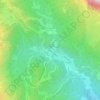 Mappa topografica Pecol, altitudine, rilievo