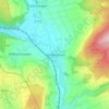 Mappa topografica Verliehausen, altitudine, rilievo