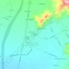 Mappa topografica Rinconada de Silva, altitudine, rilievo