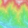 Mappa topografica Borgata Combetta, altitudine, rilievo