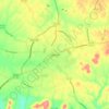 Mappa topografica Lebanon, altitudine, rilievo