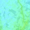 Mappa topografica Campanile, altitudine, rilievo