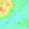 Mappa topografica Kielsgaard, altitudine, rilievo