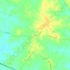 Mappa topografica Zion, altitudine, rilievo