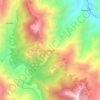 Mappa topografica Dalipey, altitudine, rilievo