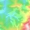Mappa topografica La Felguerina, altitudine, rilievo
