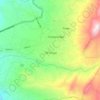 Mappa topografica Marsella, altitudine, rilievo