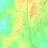 Mappa topografica Royder, altitudine, rilievo
