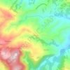 Mappa topografica Colognola, altitudine, rilievo