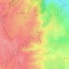 Mappa topografica Pré Derriere et Dauphin, altitudine, rilievo