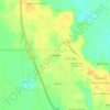 Mappa topografica Lakewood, altitudine, rilievo