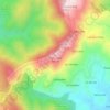 Mappa topografica Colle Dure, altitudine, rilievo