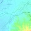 Mappa topografica Balincanaway, altitudine, rilievo