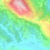 Mappa topografica Scanzano, altitudine, rilievo