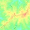 Mappa topografica Glenmore, altitudine, rilievo