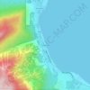 Mappa topografica Homewood, altitudine, rilievo