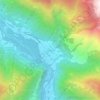 Mappa topografica Gordevio, altitudine, rilievo
