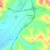 Mappa topografica 药匠台村, altitudine, rilievo