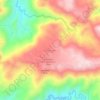 Mappa topografica Danasan, altitudine, rilievo