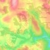 Mappa topografica Kervao, altitudine, rilievo