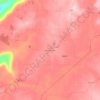 Mappa topografica Mount Olive, altitudine, rilievo