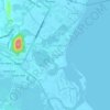 Mappa topografica Baras, altitudine, rilievo