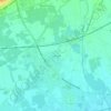 Mappa topografica La Garrigue, altitudine, rilievo
