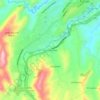 Mappa topografica La Rinconada, altitudine, rilievo