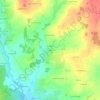 Mappa topografica Le Bos, altitudine, rilievo