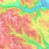 Mappa topografica Spahns Addition, altitudine, rilievo