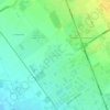 Mappa topografica Chicauma, altitudine, rilievo