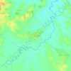Mappa topografica Salvacion, altitudine, rilievo