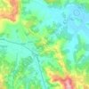 Mappa topografica Bionzo, altitudine, rilievo