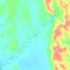 Mappa topografica Culi, altitudine, rilievo